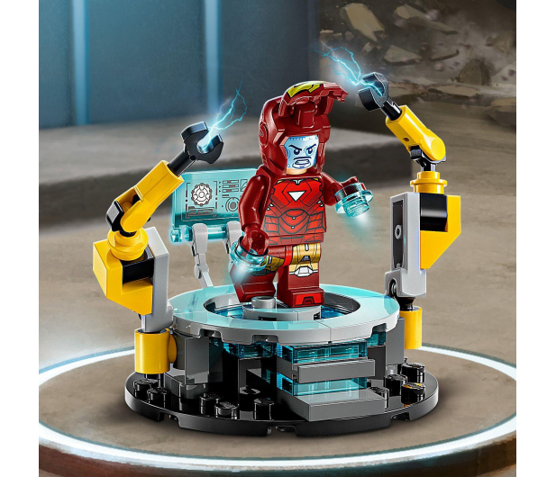 LEGO Marvel 76315 Super Heroes Laboratorium Iron Mana: Zbrojownia - 1308222 - zdjęcie 4
